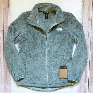 The North Face Green Sherpa Fleece Jacket